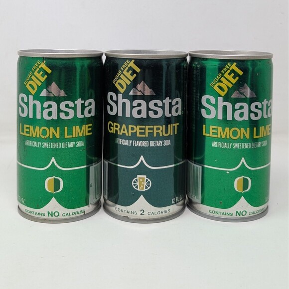 VTG Steel Soda Can Collection Coca Cola Diamond Coke Shasta RC 7up Distressed - Picture 14 of 16